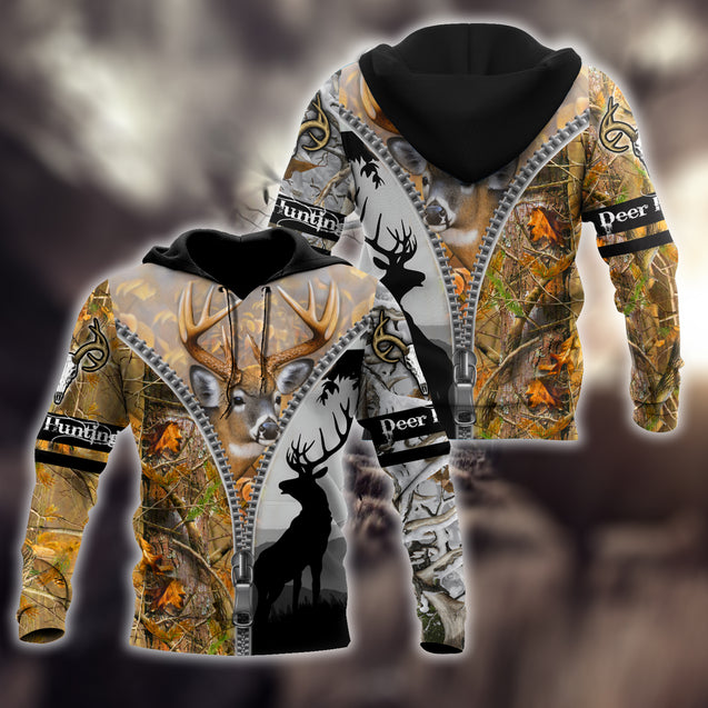 Deer Hunting 3D All Over Printed Shirts For Men LAM