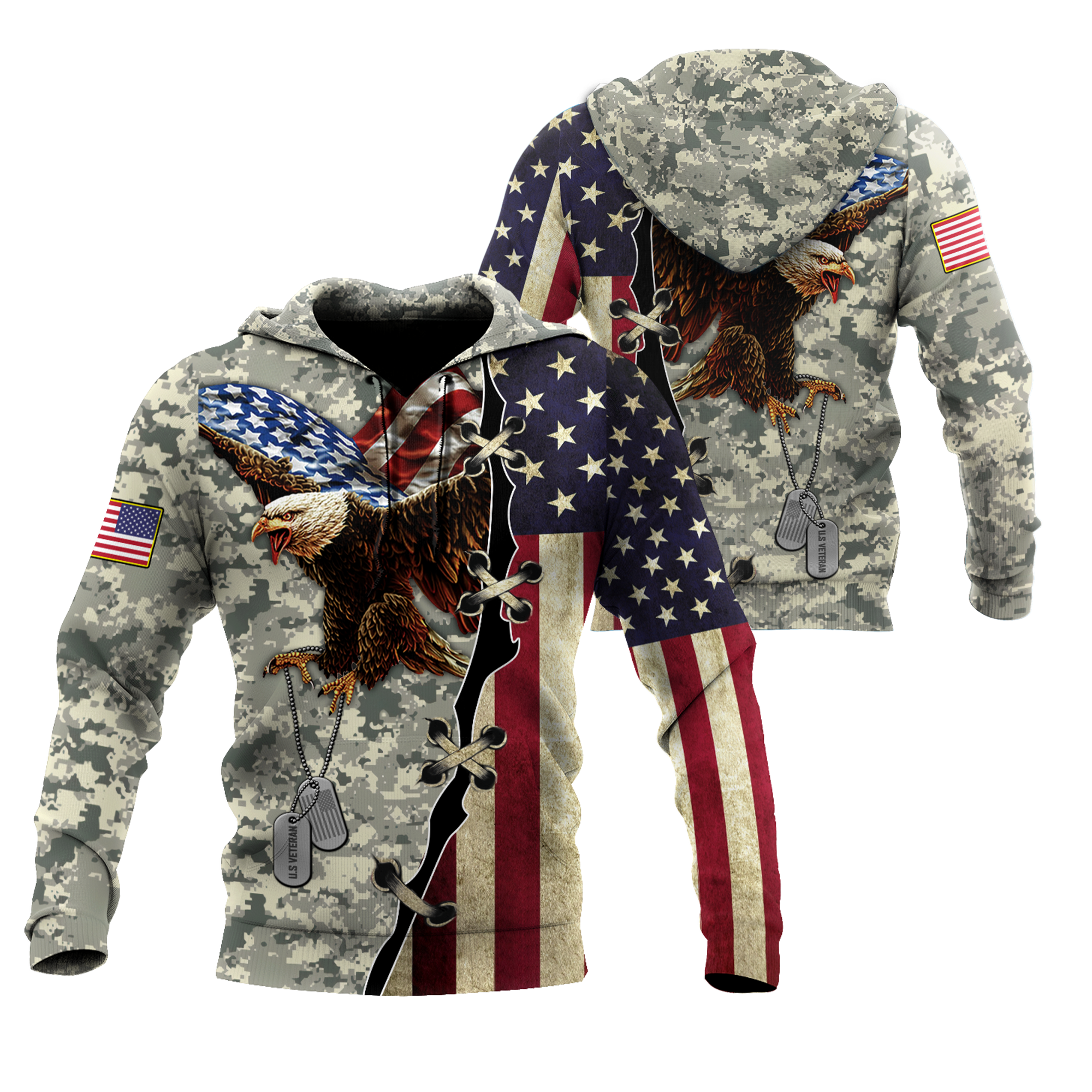 US Veteran 3D All Over Printed Shirts For Men and Women TA09142002