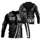 US Veteran One Nation Under God 3D All Over Printed Shirts TA09162002