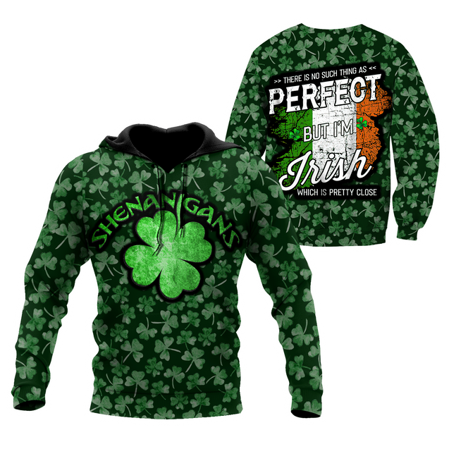 Irish St.Patrick day 3d hoodie shirt for men and women MH281020