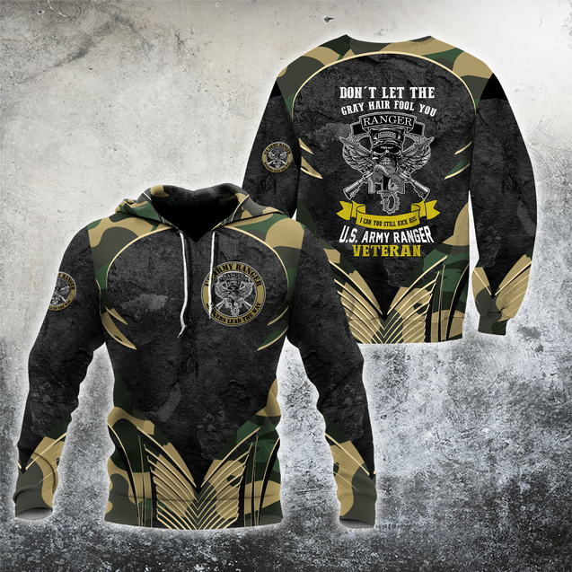 All Over Printed U.S. Army Ranger Veteran Hoodie HHT31082002-MEI