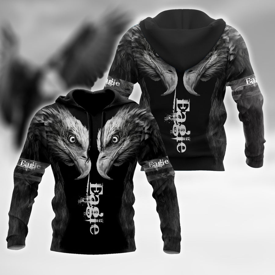 Awesome Eagle Tattoo Hoodie 3D All Over Printed Shirts For Men HHT01092001-LAM