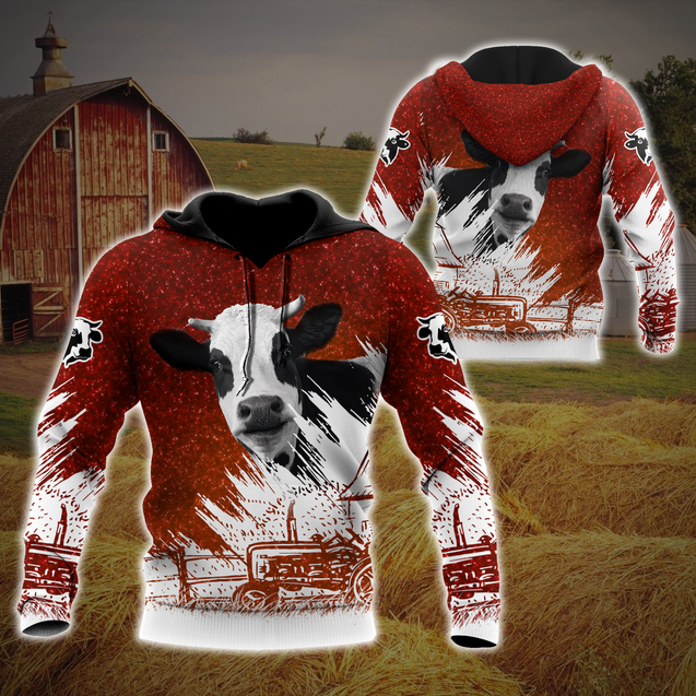 Heifer 3D hoodie shirt for men and women MH211020S