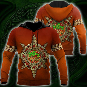 Irish St.Patrick day 3d hoodie shirt for men and women NTN11032009