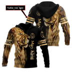 Custom Name May King Lion  3D All Over Printed Unisex Shirts