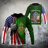 Irish St.Patrick day 3d hoodie shirt for men and women MH0511201