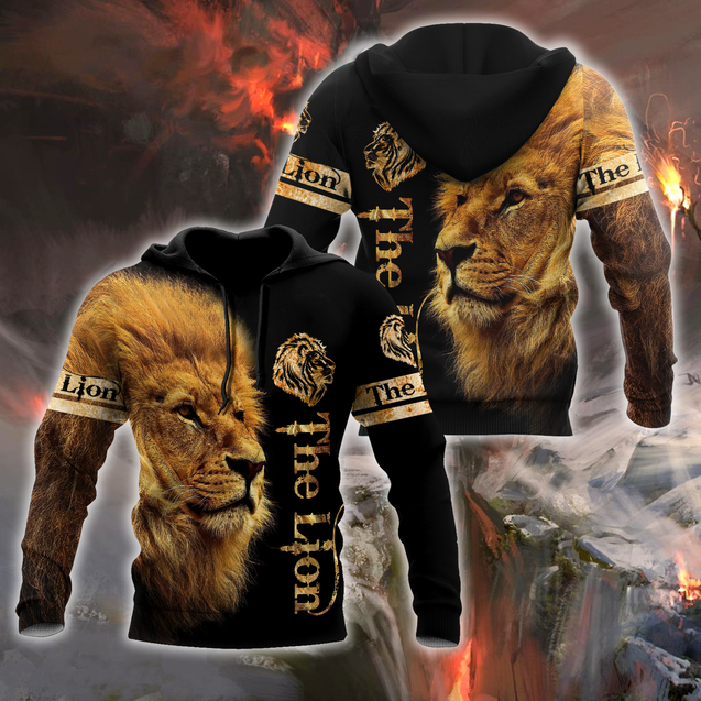 The Best Lion Over Printed Hoodie