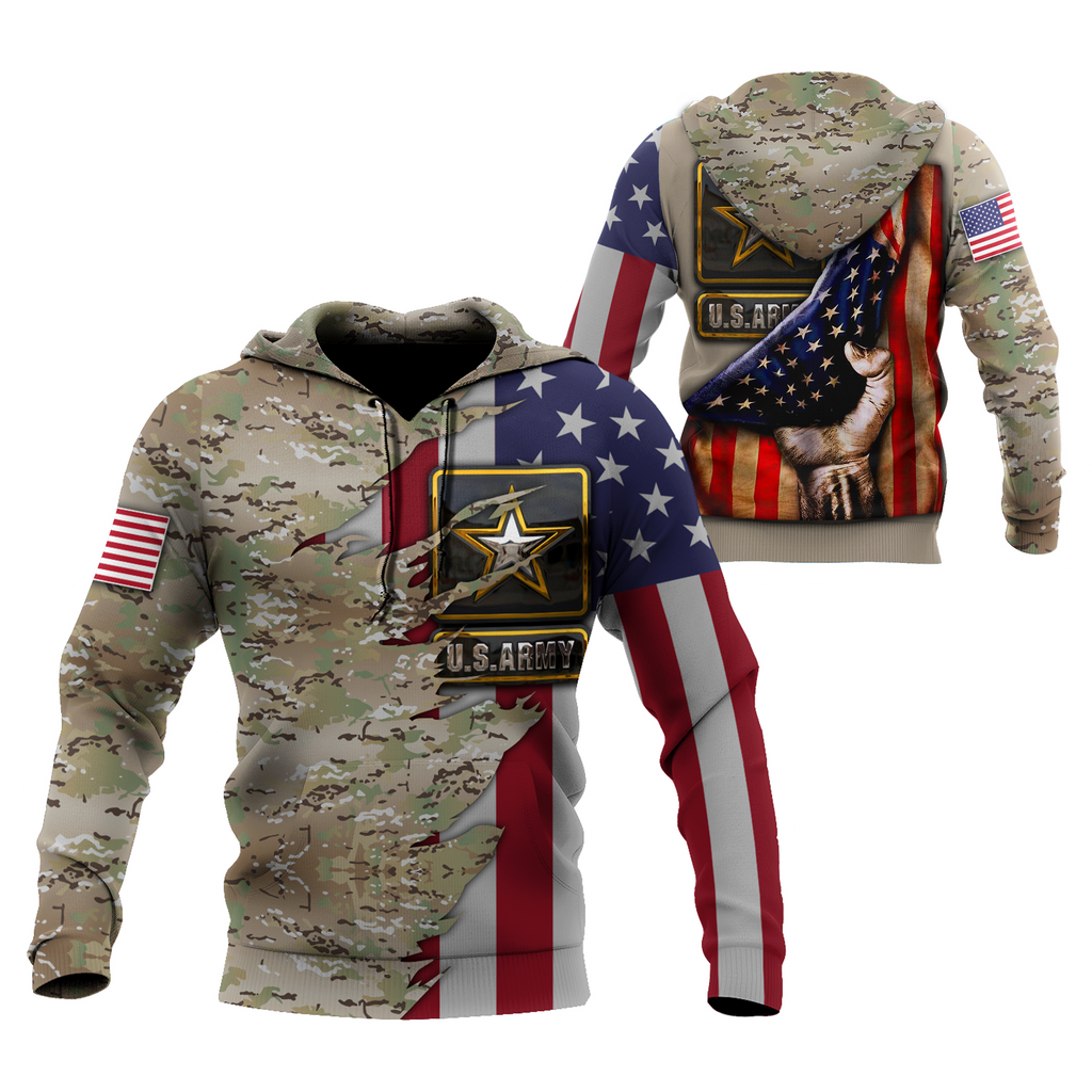 US Army 3D All Over Printed Shirts  MH1210201