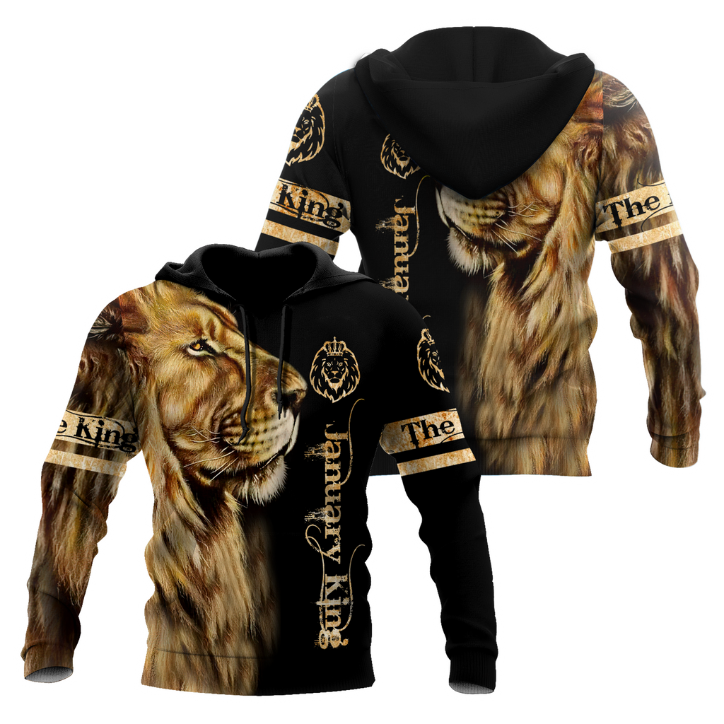 January King  3D All Over Printed  Unisex Shirts