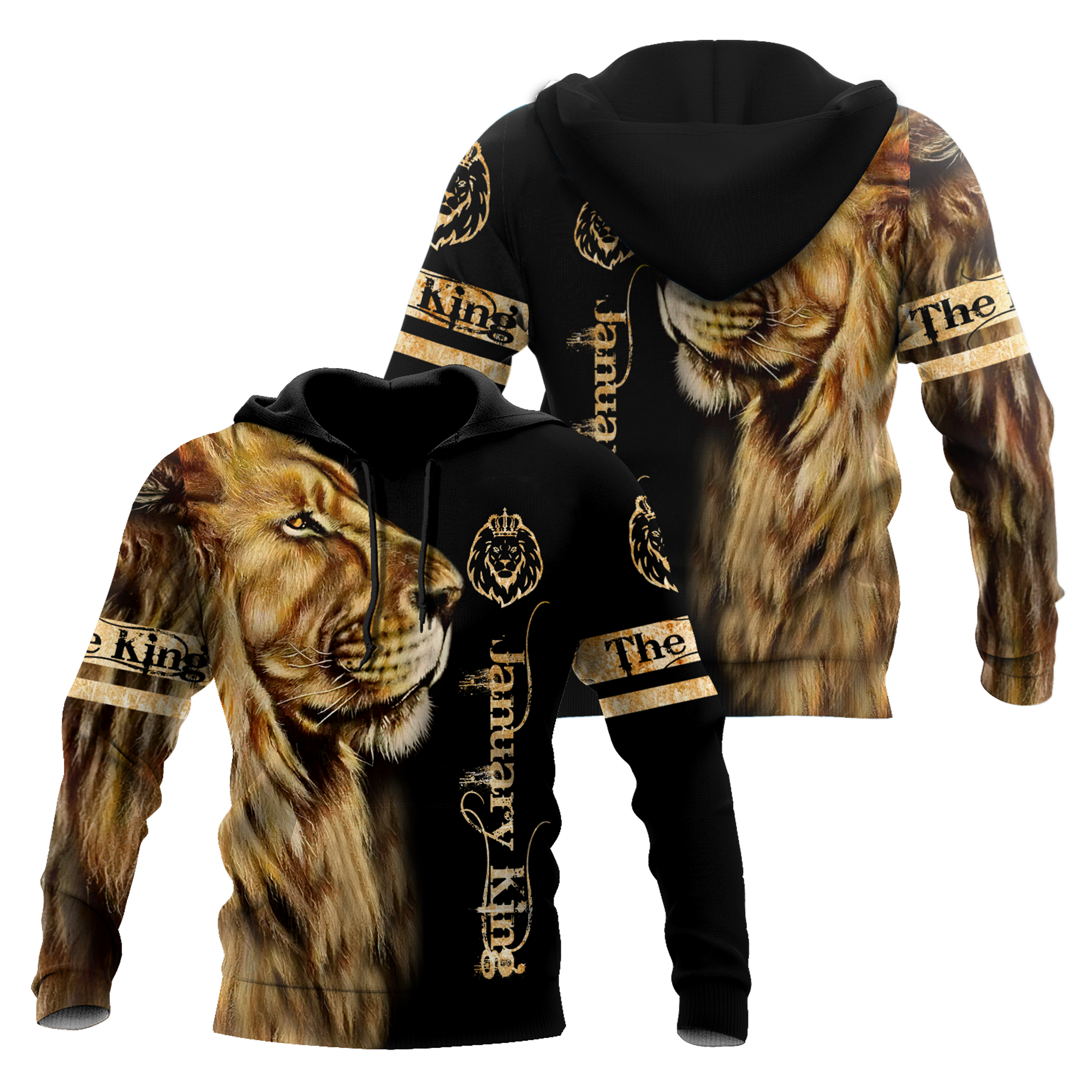 January King  3D All Over Printed  Unisex Shirts