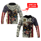 Army Customize Name 3D All Over Printed Shirts TA091420020S