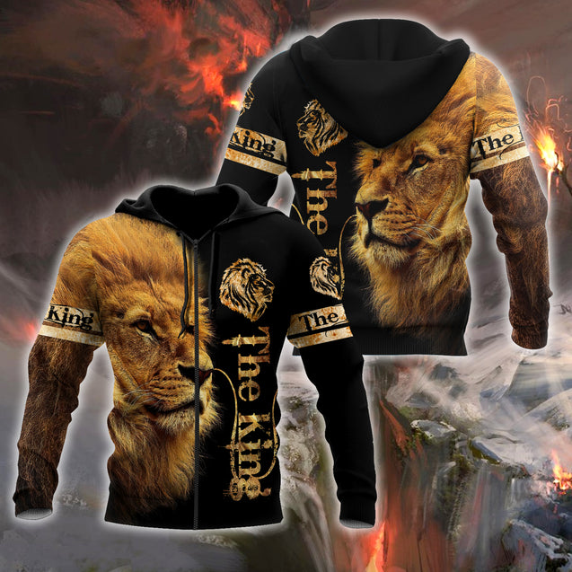 King Lion 3D All Over Printed Unisex Shirts