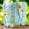 To My Daughter From Mom Stainless Steel Tumbler 20oz  Pi112011