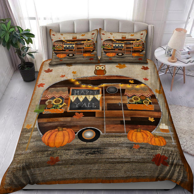 Halloween HAPPY Y'ALL Bedding Set