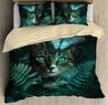 Cat And Leaf Bedding Set Pi24072003-LAM-BEDDING SETS-LAM-US Twin-Vibe Cosy™