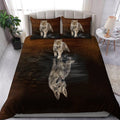 Wolf Reflection The Flow Of Life Bedding Set-MEI