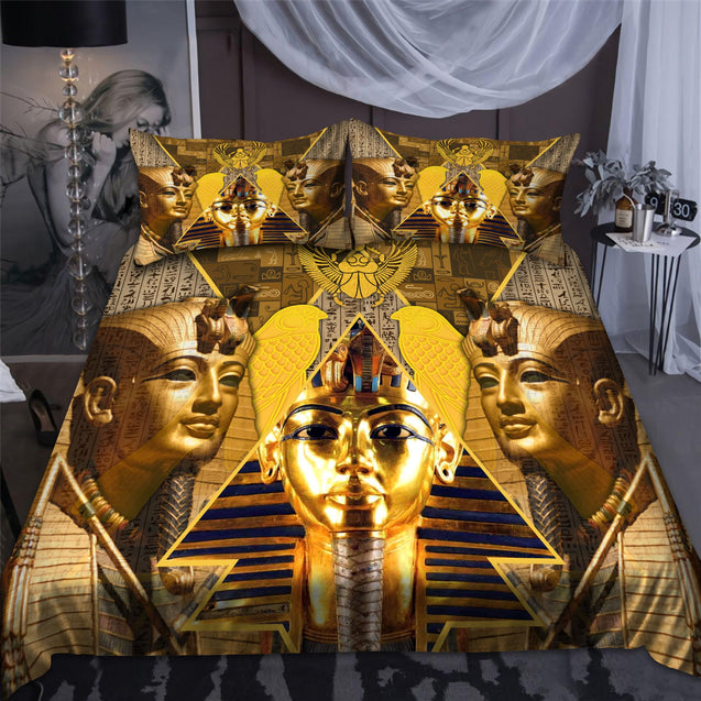 Ancient Egyptian Pharaoh Bedding Set Pi26062003-Bedding-MP-Twin-Vibe Cosy™