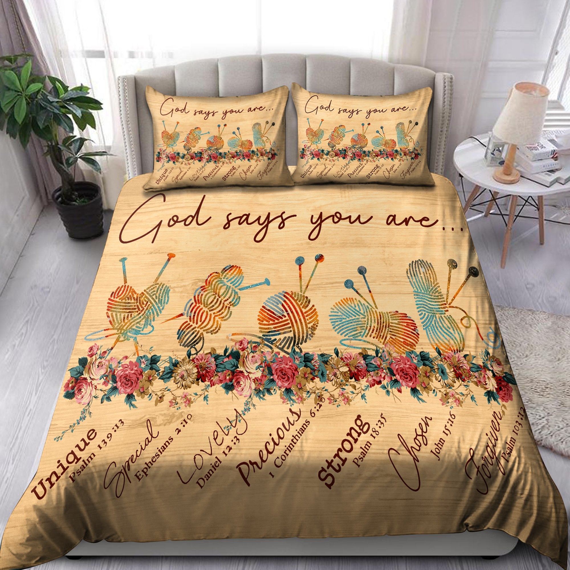 God Says You Are Bedding Set Pi20072003-Quilt-TA-Twin-Vibe Cosy™