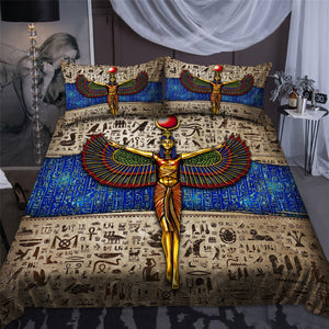 Ancient Egyptian Isis Goddess Bedding Set Pi29062003-Bedding-MP-Twin-Vibe Cosy™