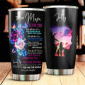 To My Mom Personalized Stainless Steel Tumbler 20 Oz PiT080401 - Amaze Style™-Tumbler