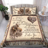 Deer Lovers: Romantic Bedding Set Pi24082001