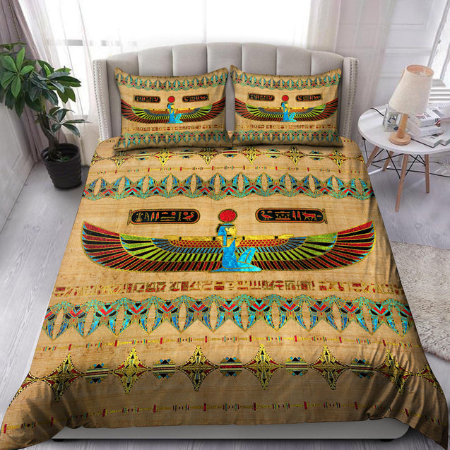 Ancient Egyptian Ma'at Bedding Set Pi01072005-Bedding-MP-Twin-Vibe Cosy™