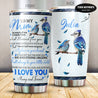 To My Mom Personalized Stainless Steel Tumbler 20 Oz PiT100401-Tumbler-NM-Vibe Cosy™