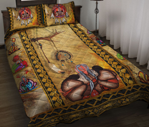 Native American Grandma Quilt Bedding Set MEI