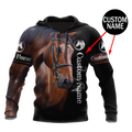 Love Horse 3D All Over Printed Shirts TR1311204