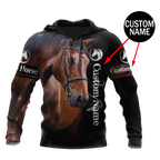 Love Horse 3D All Over Printed Shirts TR1311204