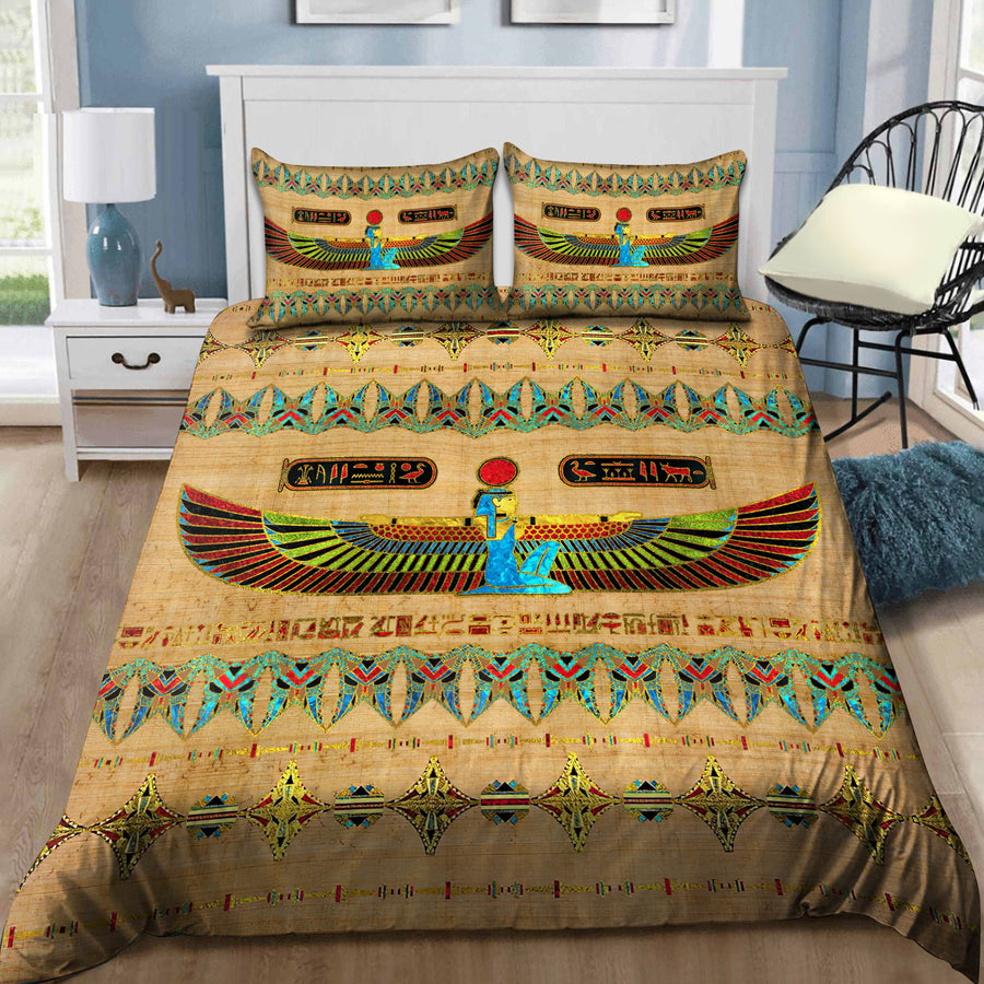 Ancient Egyptian Ma'at Bedding Set Pi01072005-Bedding-MP-Twin-Vibe Cosy™