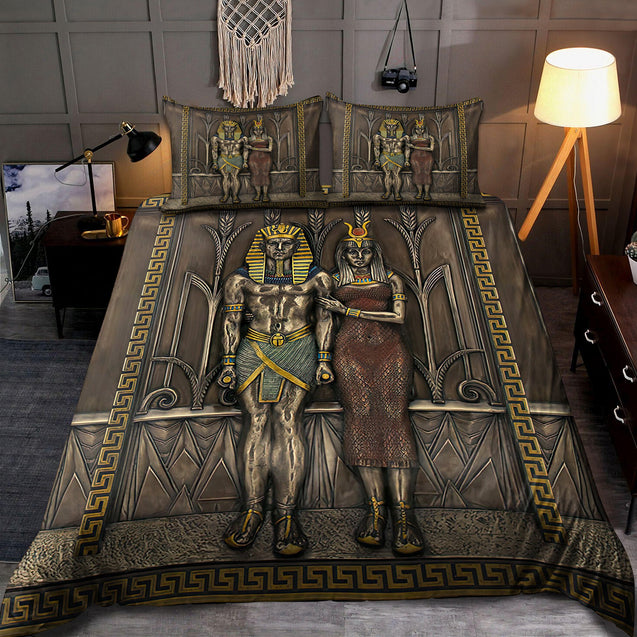 Ancient Egyptian Pharaoh Bedding Set Pi26062001-Quilt-MP-Twin-Vibe Cosy™