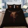 Scottish Highland Cow Portrait Bedding Set