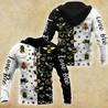 Beautiful Love Bee Hoodie For Men And Women