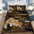 Lion Family 3D All Over Printed Bedding Set