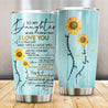 To My Daughter From Mom Stainless Steel Tumbler 20oz  Pi112011