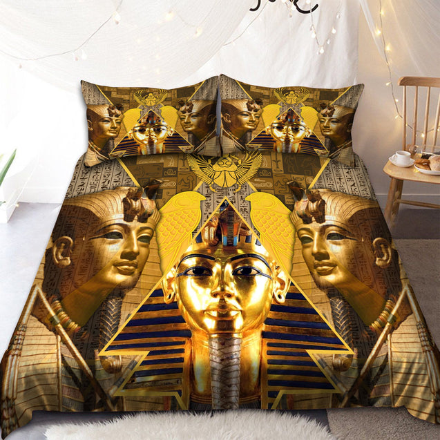 Ancient Egyptian Pharaoh Bedding Set Pi26062003-Bedding-MP-Twin-Vibe Cosy™