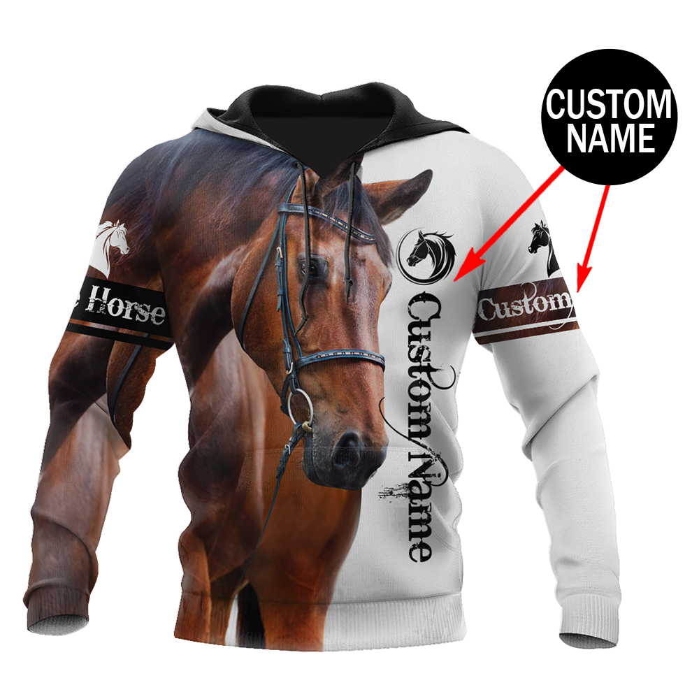 Love Horse 3D All Over Printed Shirts TR1311205