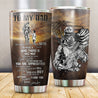 To My Dad From Son Stainless Steel Tumbler 20oz Pi28102003