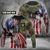 US Army tag Custom name 3D shirts for men and women