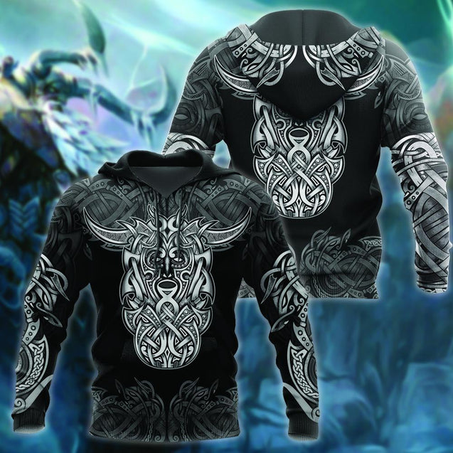 Loki Godmask All Over Printed TR091001-Apparel-HP Arts-Hoodie-S-Vibe Cosy™