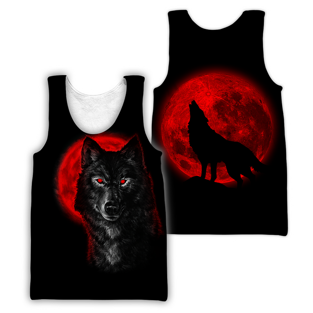 Wolf 3D All Over Printed Unisex Shirts No 14