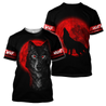 Wolf 3D All Over Printed Unisex Shirts No 14