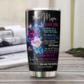 To My Mom Personalized Stainless Steel Tumbler 20 Oz PiT080401 - Amaze Style™-Tumbler
