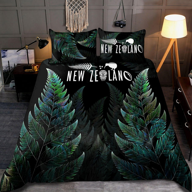 New Zealand Silver Fern Bedding Set  Pi16072003