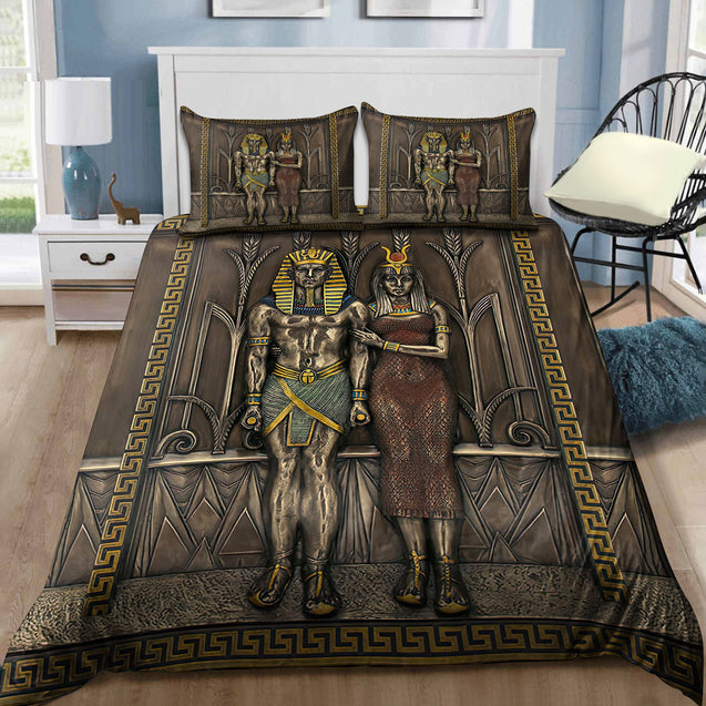 Ancient Egyptian Pharaoh Bedding Set Pi26062001-Quilt-MP-Twin-Vibe Cosy™