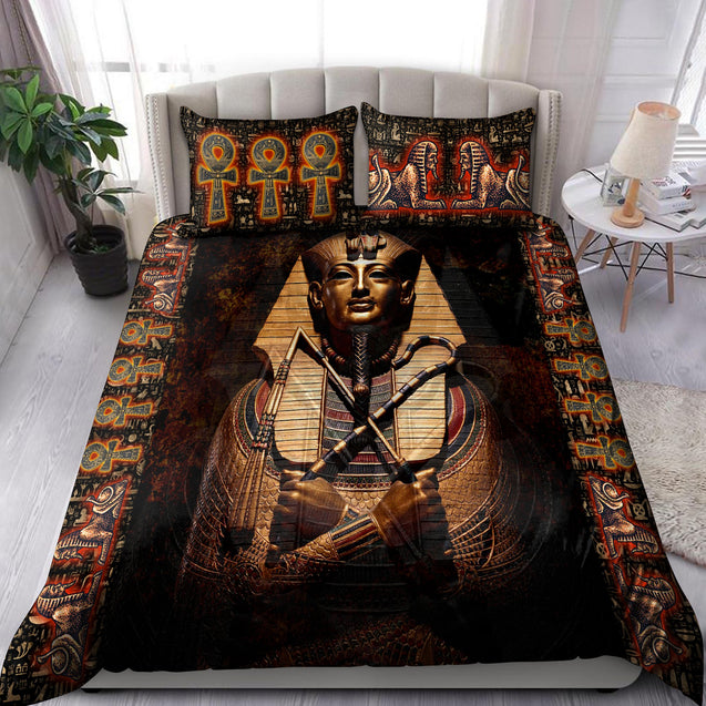 Ancient Egyptian Pharaoh Bedding Set Pi27062003-Bedding-MP-Twin-Vibe Cosy™