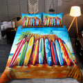 Surfboard and Beach Bedding Set Pi01082004