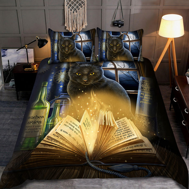 Black Cat Wicca Bedding Set TA0804201