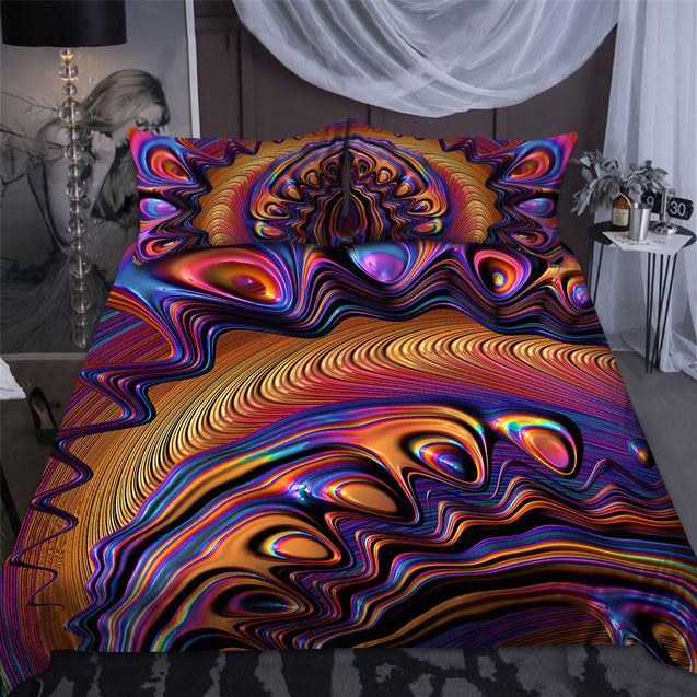 Awesome Fractal Art Bedding Set Pi19082003-MEI